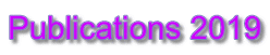 Publications 2019